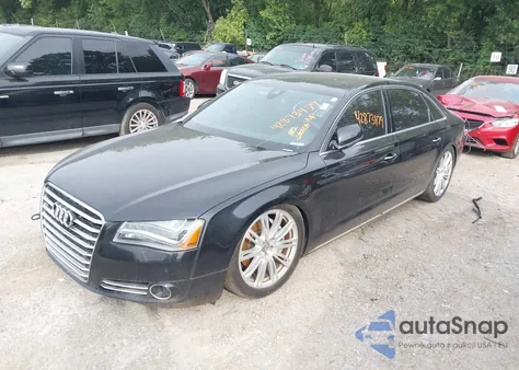 2013 Audi A8 L 3.0T z USA, uszkodzony, nr VIN WAURGAFD1DN001411